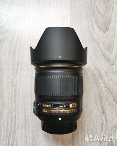 Объектив Nikon Nikkor 28mm 1.8G
