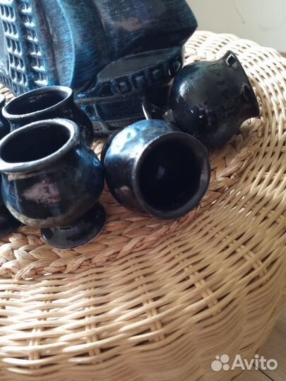 Штофы и графины СССР керамика