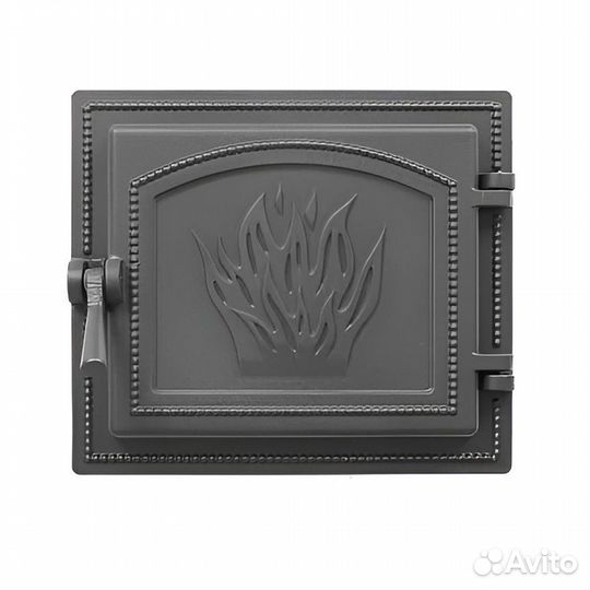 Дверь для Камина везувий каминная 261 (Антрацит) в