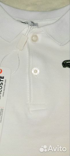 Футболка детская поло lacoste
