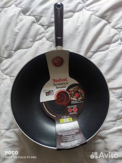 Сковорода вок Tefal Вок Illico 28см