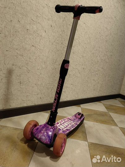Самокат детский трехколесный складной