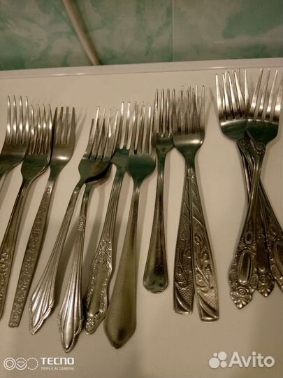 Вилки из нержавеющей стали СССР