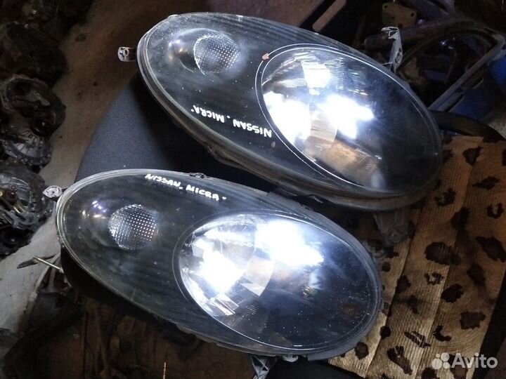 Фары передние Ниссан Микра К12