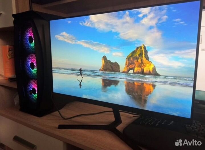 Новый Игровой монитор 24/165гц/1мс/VA