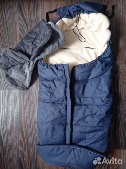 Зимний конверт в коляску