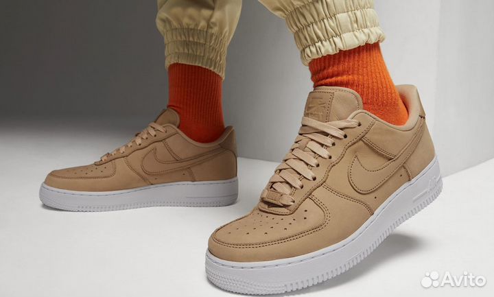 Кеды Nike Air Force 1 Premium Vachetta Tan