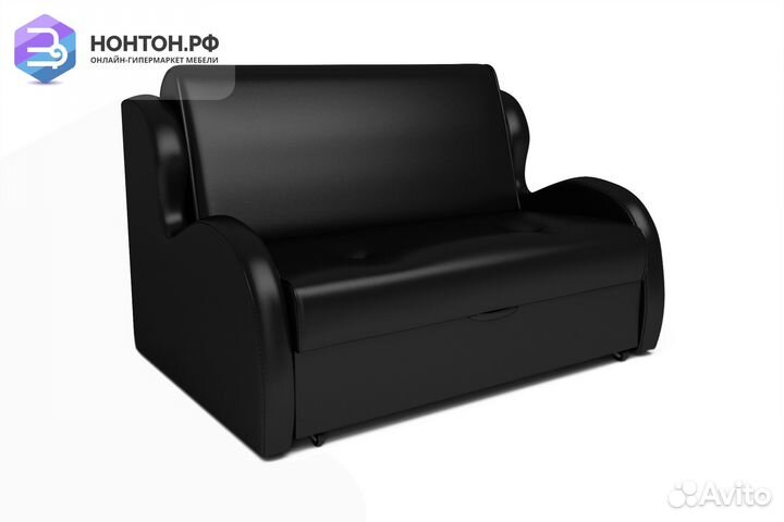 Диван аккордеон Атлант черный