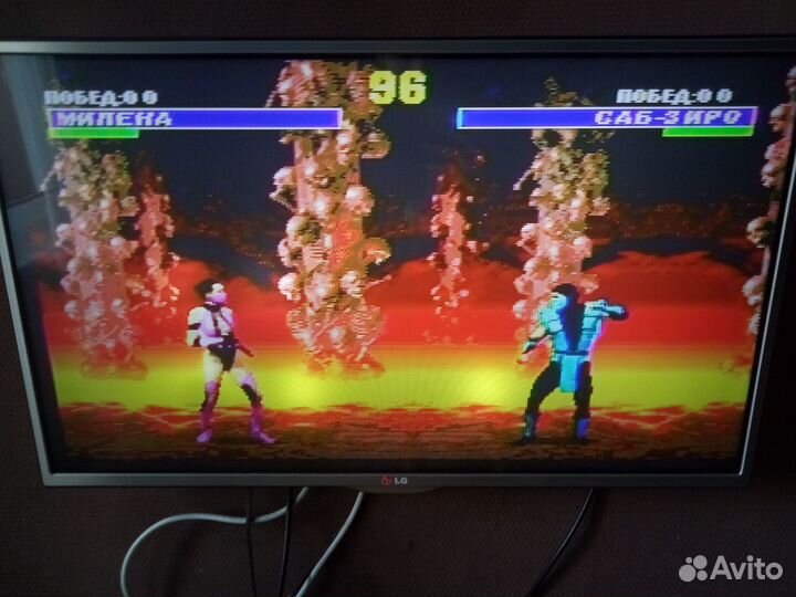 Игровая приставка Sega16bitRetroGenesis +картридж