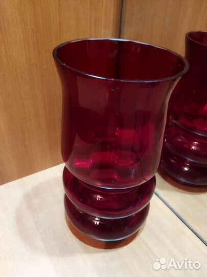 Ваза цветное стекло СССР, сахарница, кувшин фарфор