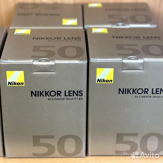 Nikon 50mm f/1.8g af s nikkor Новый