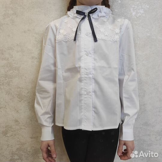 Школьная блузка 128
