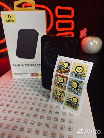 Внешний аккумулятор baseus 10000 20W