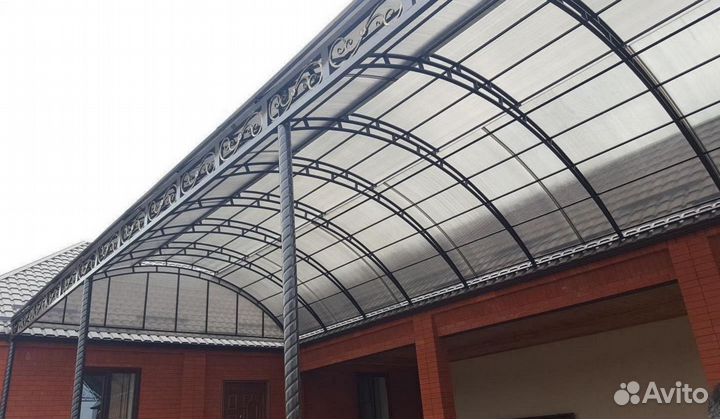 Навесы кованные