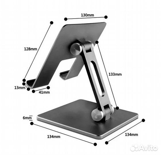 Подставка кронштейн для планшета и телефона
