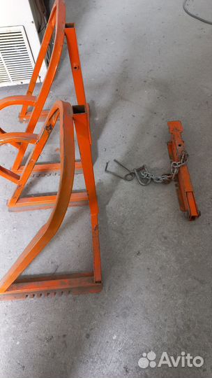 Крепеж квадроцикла в прицепе