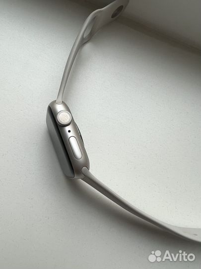 Часы apple watch 7 41 mm starlight