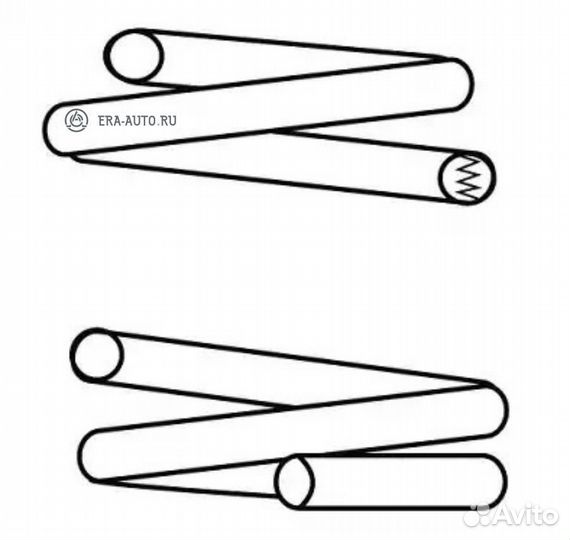 CS germany 14319813 Пружина подвески MB M(W164) задн