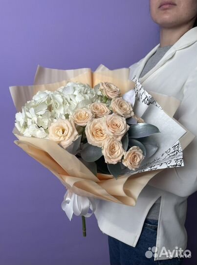 Живые цветы букеты