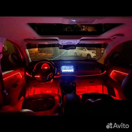 RGB подсветка салона