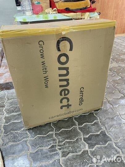 Коляска для двойни carrello connect