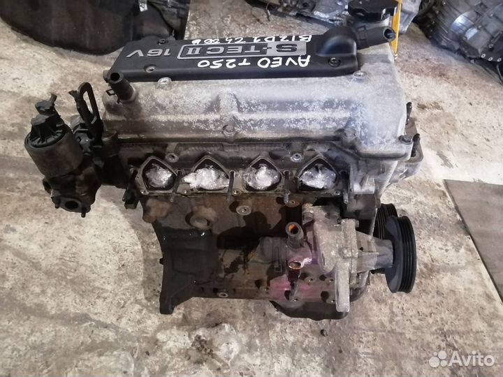 Двигатель B12D1 Шевроле Авео Т250 1.2