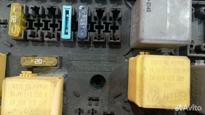 Блок предохранителей Mercedes-Benz ML W163 1635450