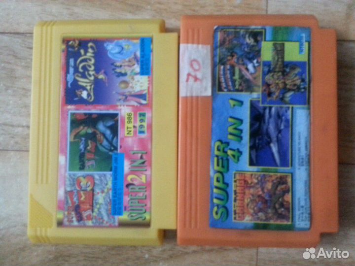 Картриджи для Dendy 90х годов