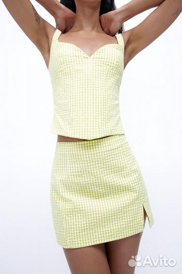 Топ юбка Zara S/M