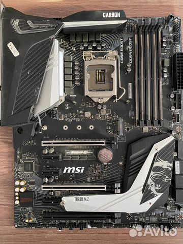 Материнская плата MSI Z390 MPG gaming PRO carbon купить в Санкт ...