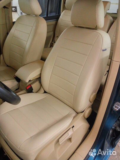 Чехлы экокожа Премиум Volkswagen Touran Автопилот