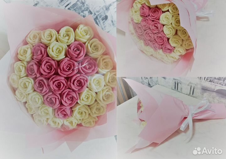 Букет из шоколадных роз