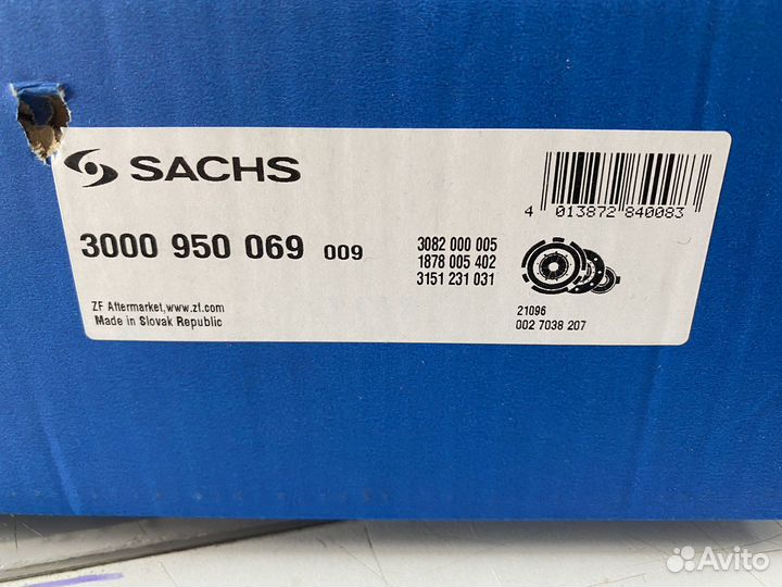 К-т сцепления газ-3302 Бизнес с двиг 4216 sachs