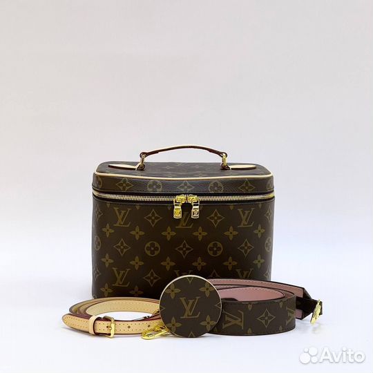 Косметичка louis vuitton натуральная кожа