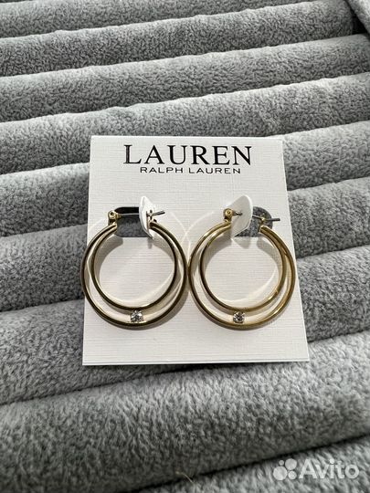 Новые серьги Ralph lauren