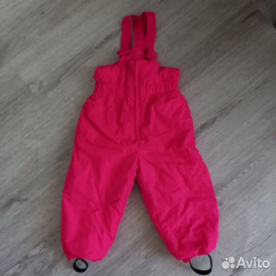 Зимний костюм для девочки 86
