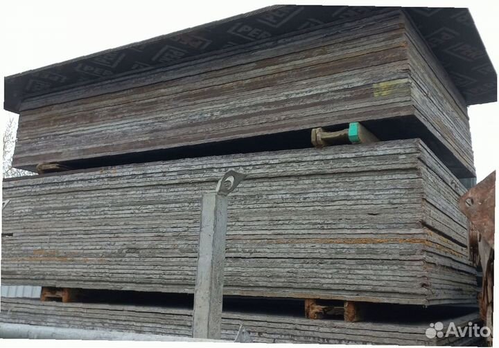 Фанера ламинированная б/у