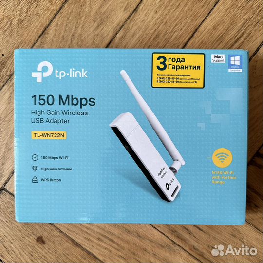 TP-Link Wi-Fi-адаптер USB 2.0 / TL-WN722N