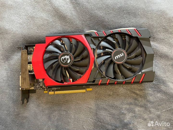 Продано Видеокарта GeForce GTX 970 4gb msi gaming