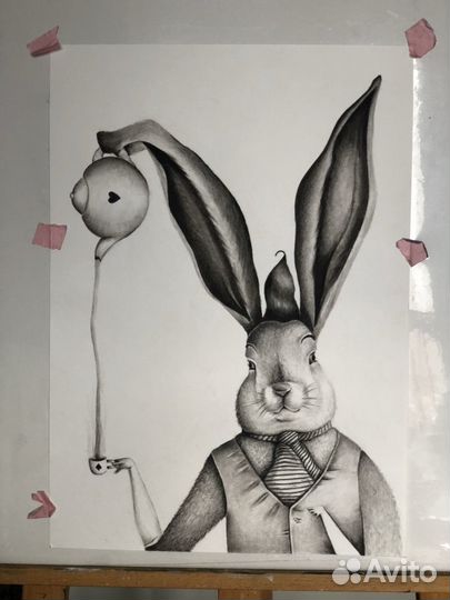 Портрет по фото, картины, декор стен, иллюстрация