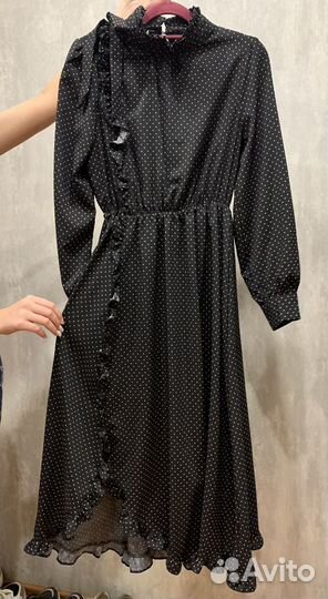 Платье в горошек