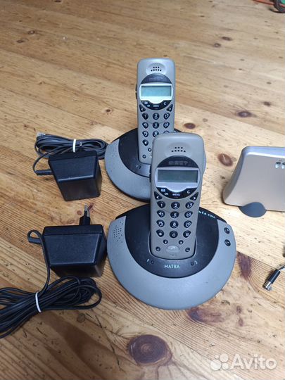 Мини-атс RT-208 dect и 14 трубок Matra Dunea 250C
