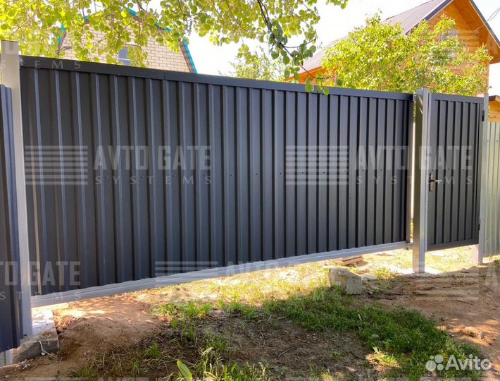 Откатные ворота