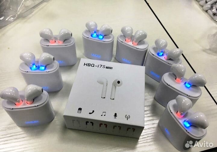 Bluetooth наушники HBQ i7 Airpods