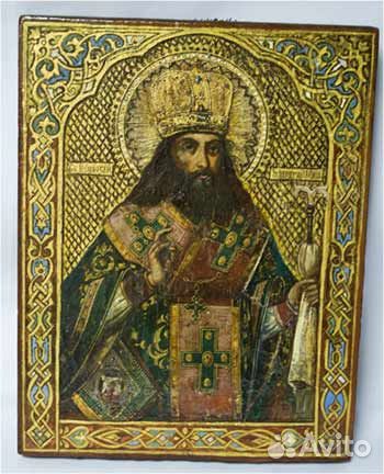 Икона «Феодосий Черниговский», 22,5 х 17,5 см