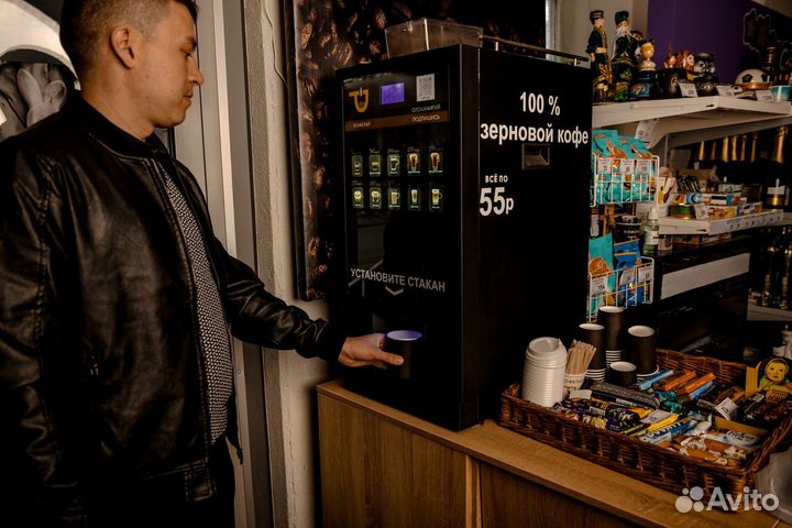 Франшиза вендинговой кофейни с быстрой окупаемость