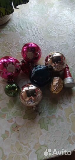 Елочные игрушки СССР