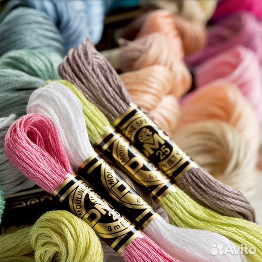 Нитки мулине dmc