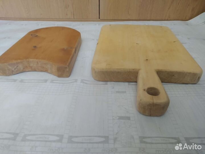 Доски разделочные, большие, 2 штуки