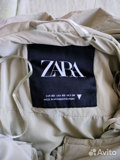 Пуховик женский Zara oversized